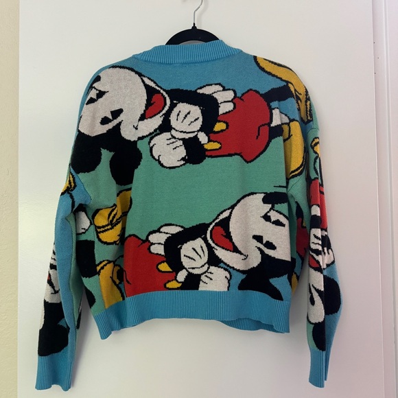 Mickey & Co Mickey Mouse Cardigan women’s size L - Picture 3 of 3